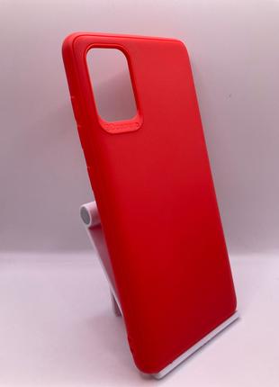 Чохол Samsung A71/ A715F Smooth red