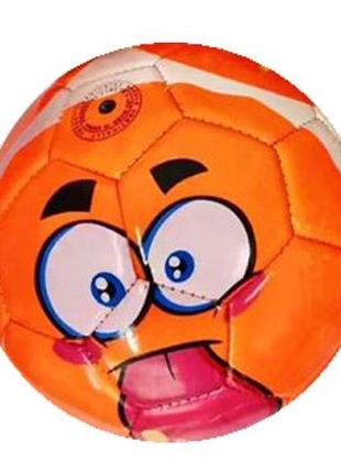 Мяч футбольный, размер №2 (оранжевый)