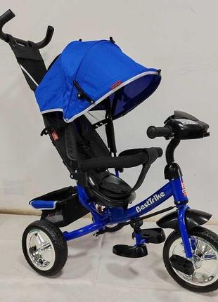 Дитячий триколісний велосипед Best Trike 6588 / 62-801 Синій, ...