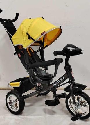 Детский трехколесный велосипед Best Trike 6588 / 69-584 Желтый...