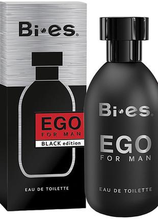 Bi-Es Ego Black Туалетная вода мужская 100 мл. Би ес Его блек