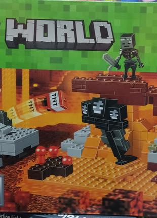 Конструктор Minecraft Майнкрафт 10469 Подземный мир Иссушитель...