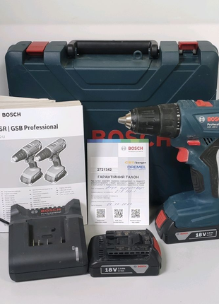 Кумуляторная дрель-шурруповерт Bosch GSR 180-li