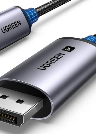 Кабель Ugreen USB-C to DisplayPort 1.4 Cable 8K@60Hz 4K@240Hz ...