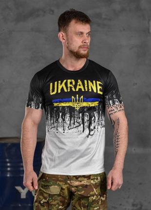 Тактична футболка потоотводящая Ukraine ВТ6622