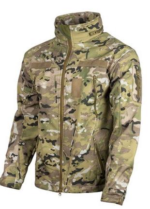 Куртка Vik-Tailor SoftShell с липучками для шевронов Multicam ...