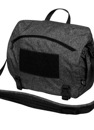 Сумка Urban Courier Bag Medium Black-Grey ll