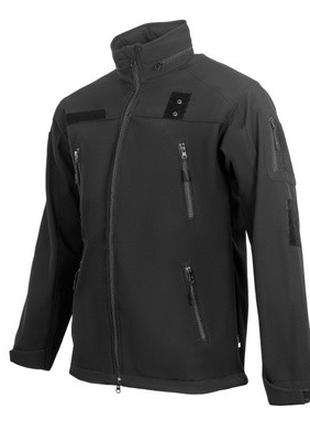 Куртка Vik-Tailor SoftShell с липучками для шевронов Black 54 ll