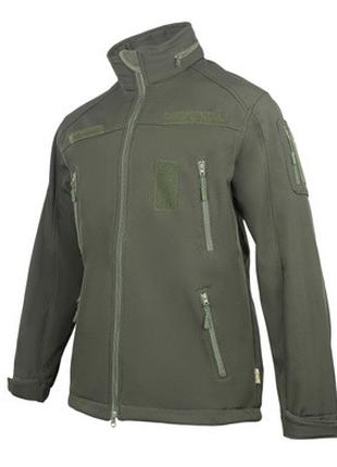 Куртка Vik-Tailor SoftShell с липучками для шевронов Olive 50 ll