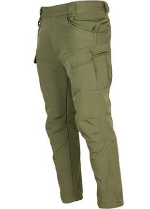 Тактические штаны утепленные SoftShell Olive 4XL ll