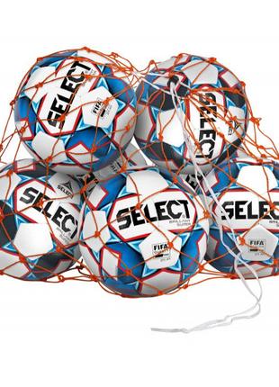 Сетка для мячей SELECT Ball net (002) помаранчевий, 14/16 balls