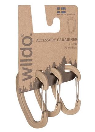 Набор карабинов Wildo Accessory Carabiner Set Coyote ll