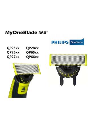 Сменное лезвие MyOneBlade 360 для Philips электробритвы триммера
