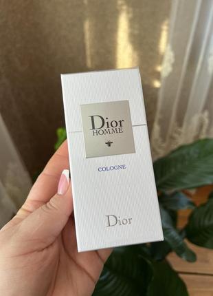 Одеколон спрей dior homme cologne