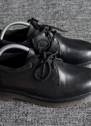 Туфли amblers black military в стиле dr. martens solovair нат ...