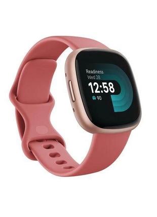 Б/У умные смарт часы Fitbit Versa 4 Pink Sand/Copper Rose (FB5...