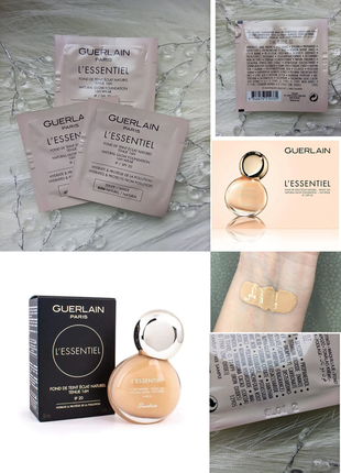 🔶guerlain lessentiel natural glow foundation spf20 стойкое тон...