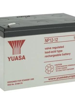 Аккумулятор Yuasa 12Ah 12V (NP12-12)