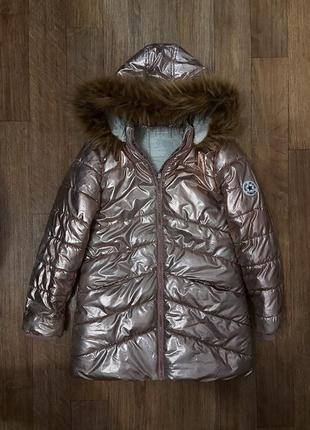 Куртка парку для дівчинки зимова