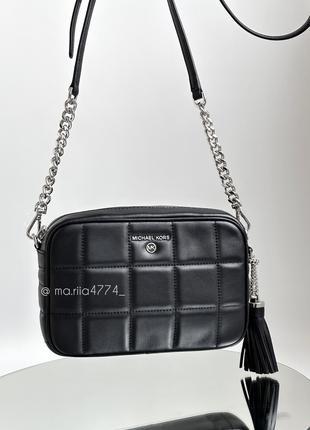 Сумка Michael Kors Оригінал ШКІРА Jet Set Medium Quilted Leath...