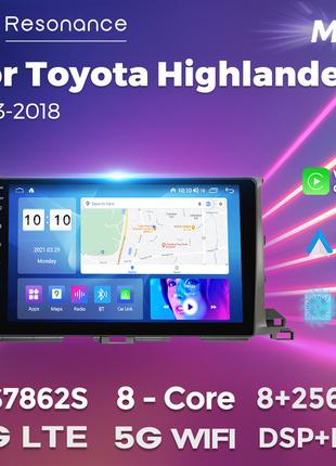 Штатная магнитола Toyota Highlander 3 (XU50) (2013-2018) E100 ...