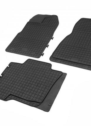 Гумові килимки (3 шт, Polytep) для Ford Custom 2013-2024 рр