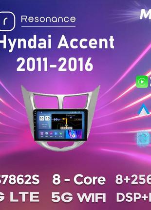 Штатная магнитола Hyndai Аccent 2011-2016