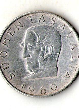 Фінляндія 1000 марок 1960 рік 100 років валютній системі Срібл...