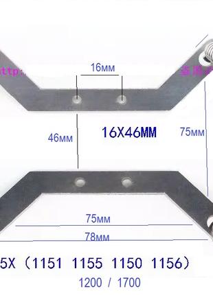 Крепление на радиатор кулера Socket 115*/1200/1700/1366/