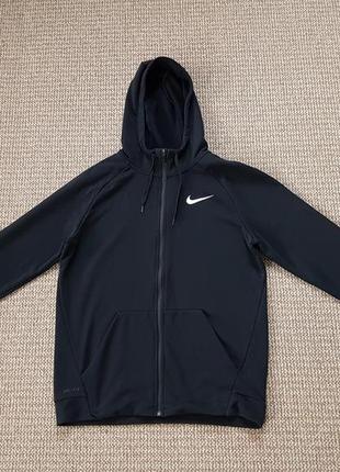 Nike dry full zip hoodie худи кофта оригинал (l)