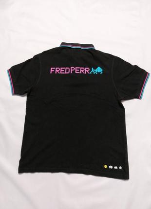 Поло fred perry x space invaders polo