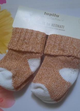 Вязаные и мягкие носки для малышей