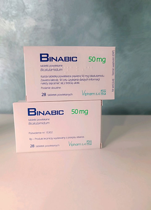 Бікулатамід, binabic, бінабік 50 мг