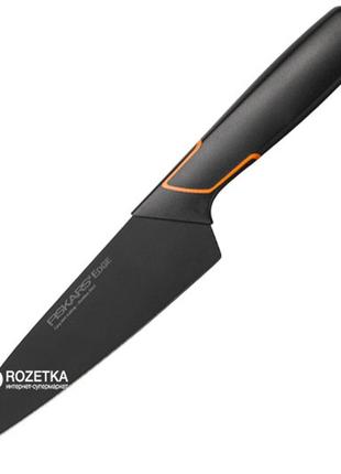 Кухонный нож fiskars edge поварской 15 см black 1003095