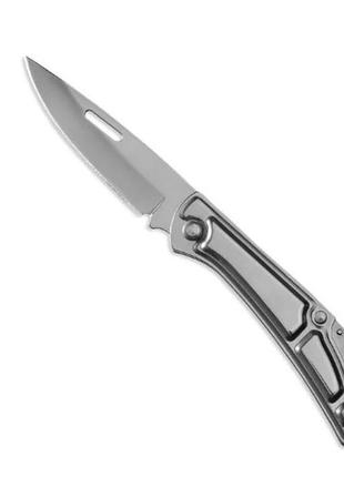 Брелок нож карманный складной из нержавеющей стали