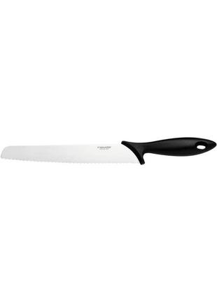Нож для хлеба fiskars essential 23 см (1065564)