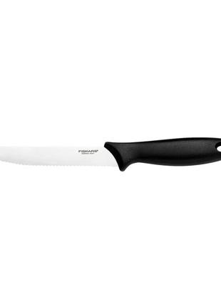Нож для томатов fiskars essential 12 см (1065569)