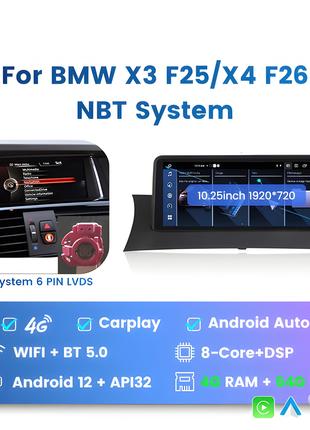 Штатная магнитола BMW X4 (F26) (2014-2017) NBT (4/64)