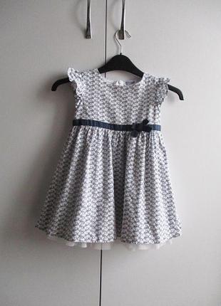 Mawi (96 см) летнее платье детское коттон/лён