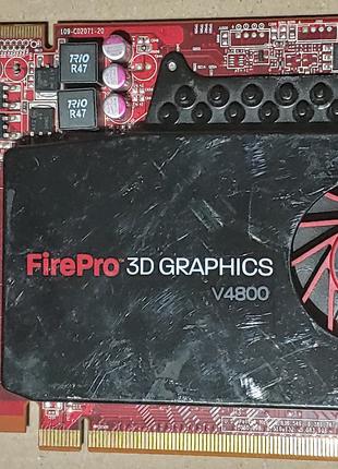 Відеокарта PCI-Express AMD FirePro V4800 1GB DP-DVI