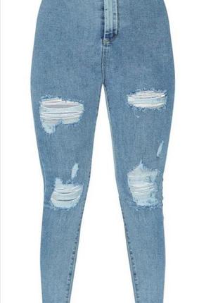 Стильные высокие джинсы "варенки" от plt