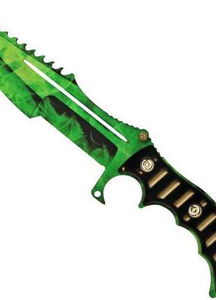 Нож охотничий "cs go (emerald)"