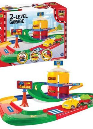 Игровой набор "Play Tracks Garage" (2 этажа)