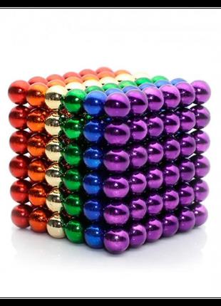 Неокуб Neocube 216 кульок 5 мм у металевому боксі (різнобарвний)