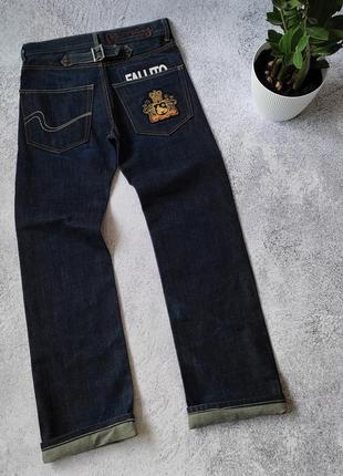 Мужские джинсы на селвидже реп money bape selvedge jeans carhartt