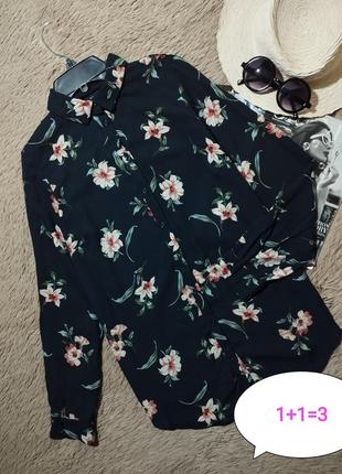 Красивая удлиненная рубашка/блузка/блуза
