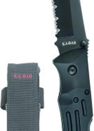 Нож KA-BAR "Mule Folder"serrated