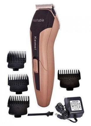 Бездротова машинка для стриження волосся Kemei KM-5015