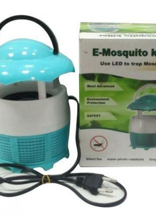 Лампа-головка знищувач комарів E-Mosquito Killer 411 Синій