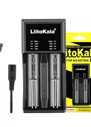 Зарядний пристрій LiitoKala Lii-PL2 для 2x акумуляторів
АА/ААА...